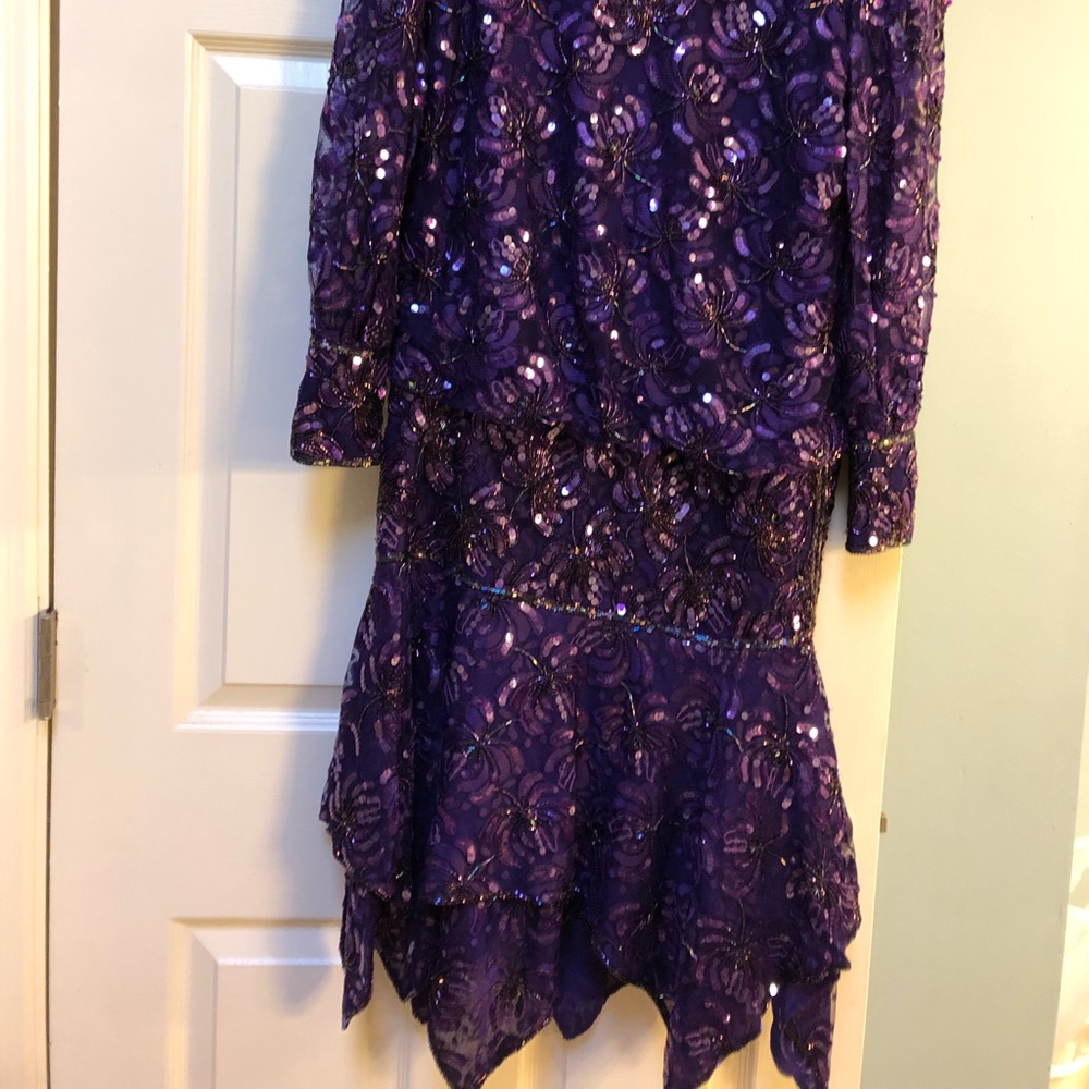 Judith Ann Creations sequence Dress